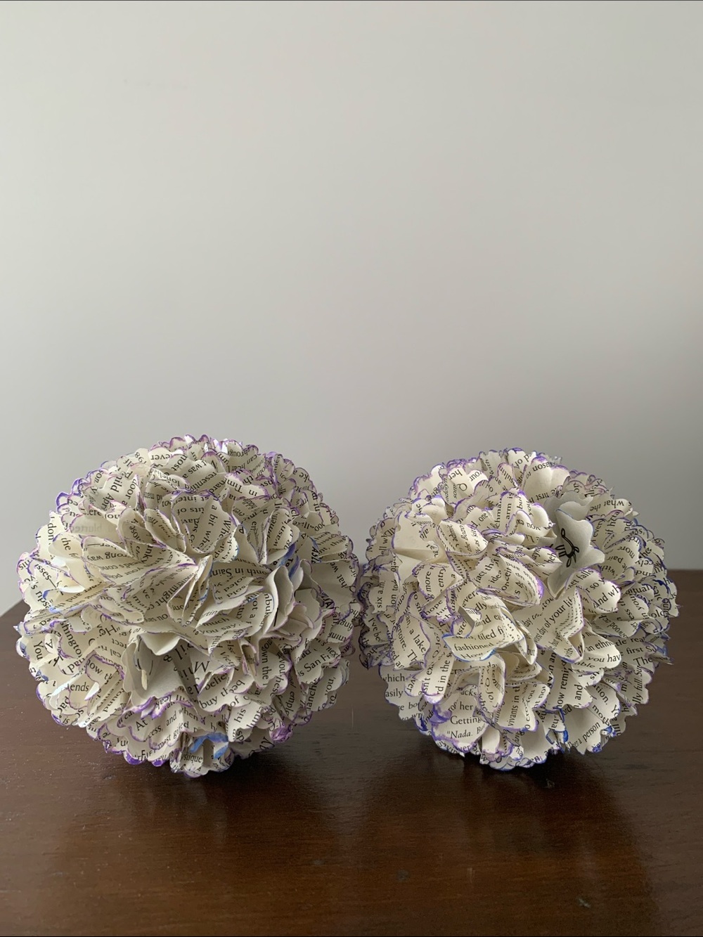 Hydrangea Book Balls